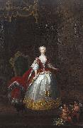William Hogarth Portrat Augustas von Sachsen Spain oil painting artist